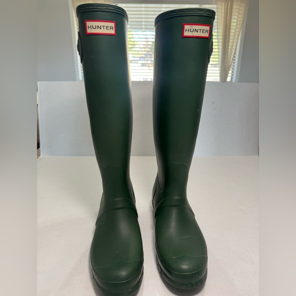 Hunter Dark Green Footwear